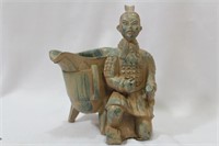 A Chinese Terracotta Ewer