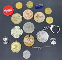 Wooden Tokens & Other Collectibles