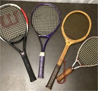Lot of Four Rackets