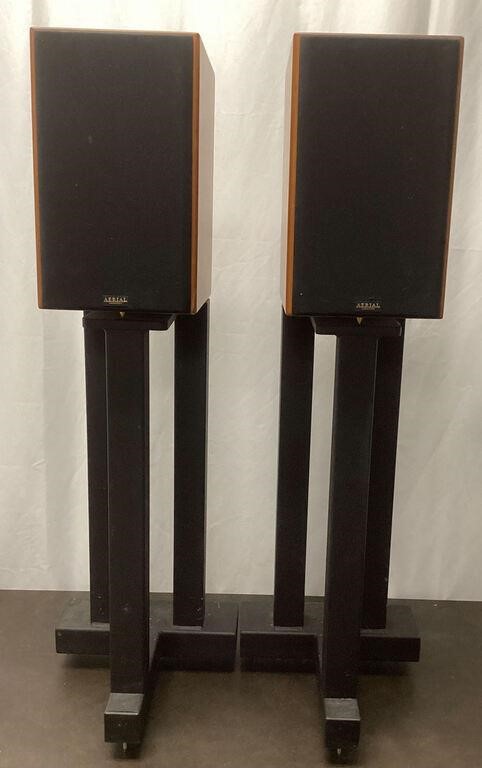 Aerial Acoustics LR3 Speakers and Stands