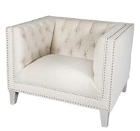 Portofino Arm Chair Ivory $1200
