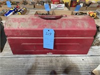 Red Tool Box & Sodering Guns