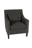 Kensington Chair – Charcoal Fabric $710