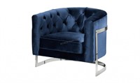 Guilford Occasional Chair – Blue Velvet $1160