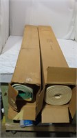 2 large rolls of crepe paper for boards