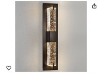 Black Wall Sconce Light-zone 13-Retail99.00