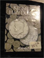 Kennedy Half Dollar Book 1985-1999