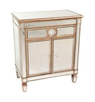 Nicole Mirrored Chest / Night Table