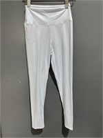 ($32) Women’s white activewear gym pants, S/M
