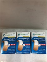 3 boxes Strong Strips Adhesive Bandages #66