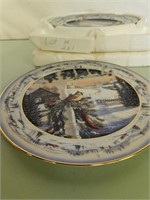 2 CT BRADFORD COLLECTERS PLATES