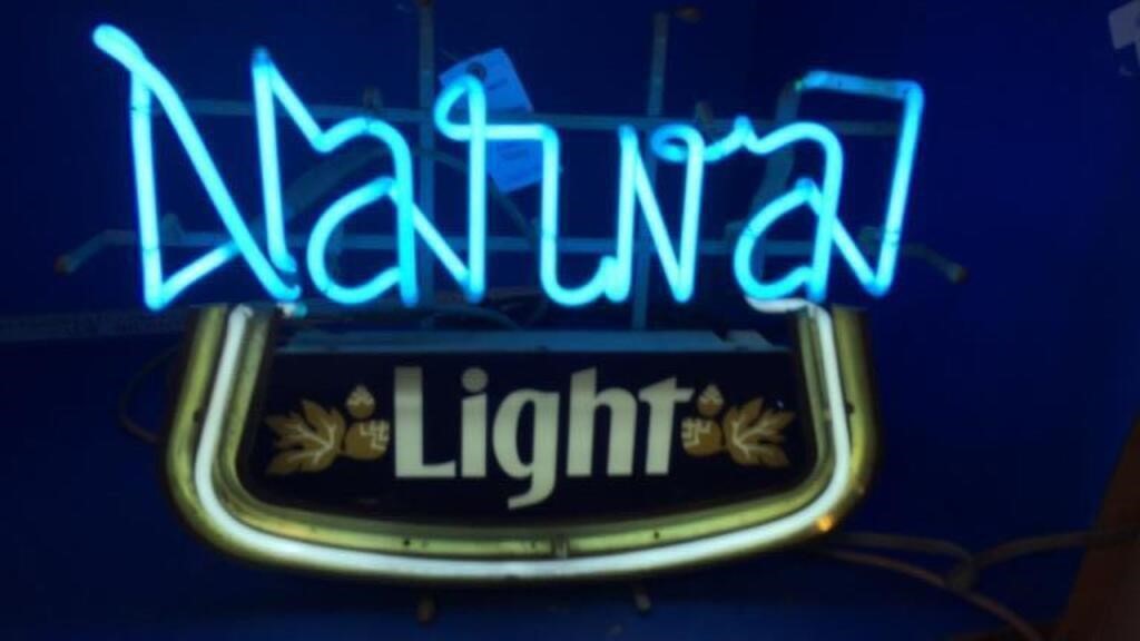 Natural Light Neon sign