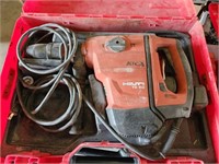 ROTARY HAMMER DRILL, HILTI, MDL TE-60, W/ CASE