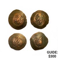 - Byzantinium Bronze Jesus Portrait Coins [4
