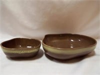 Tamac Pottery Frosty Fudge Serving Bowl & Cereal