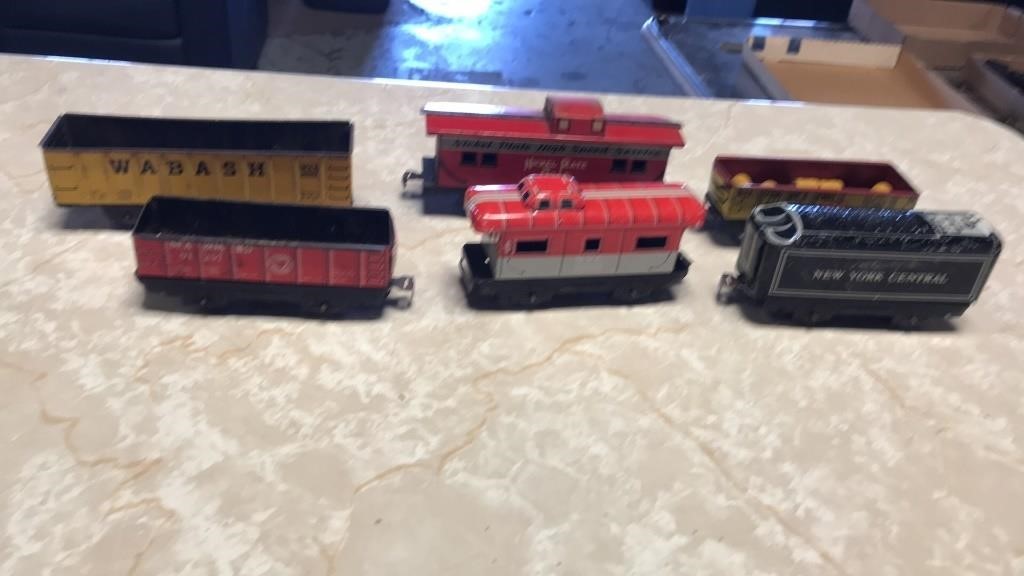 Metal train set