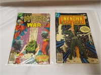 1978 DC Comics Weird War Tales & 1977 DC Comics