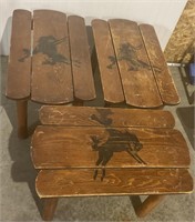 Western Style Side Tables 27 x 176 x 18