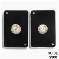 - Silver Crusader Knight Coins-Jerusalem [2