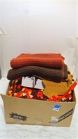 fabric, crocheted items