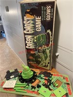 Another 1965 Vintage Green Ghost Board Game -