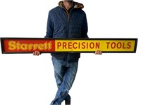 Starrett Precision Tools Advertising Sign