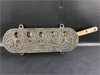 Antique Chas A Strelinger Cast Iron Counter