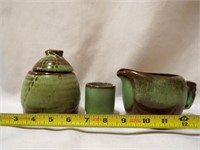 Frankoma Pottery USA Pot Jar with Beehive Lid