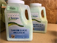 2ct Keep it green snow & ice melted