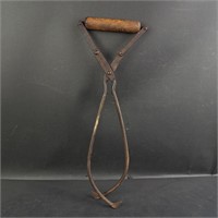 Antique Absopure Ice Tongs