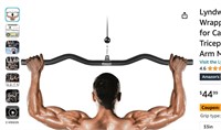 Lyndwin LAT Pulldown Bar with Full Wrapped,