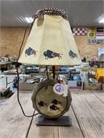 New 25 Inch Native American Drum Lamp PU ONLY