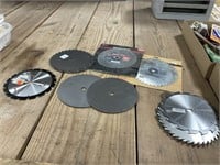 12 New Eight Inch Saw Blades