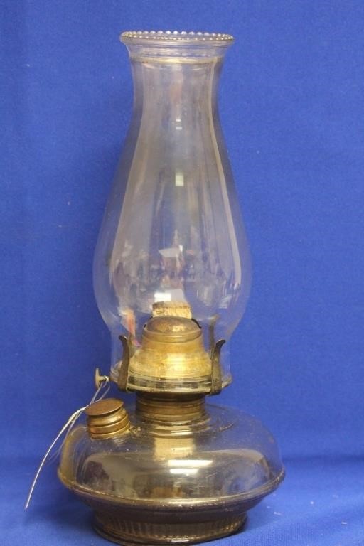 Antique McBeth Oil Lamp