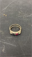 GB 14kt Ring with Stones