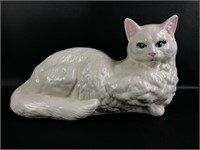 Vtg Ceramic Cat Statue