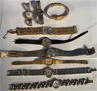 11 - LOT OF 9 WATCHES (J4)