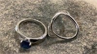 Two rings size 6