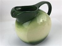 MCM Pottery Green Ombre Pitcher