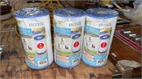 3ct. Intex Type A or C Pool Pump Filters
