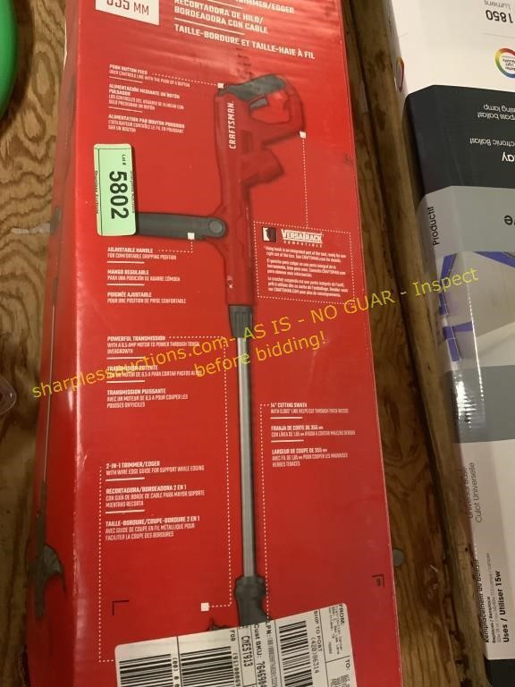 Craftsman corded string trimmer (Used)