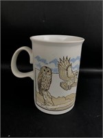 Vintage Dunoon Scottish Fine Bone China Owl Mug