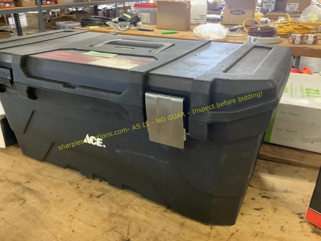 Ace 23" toolbox incomplete