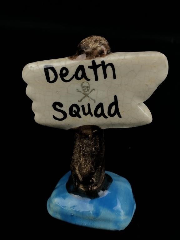 Death Squad Aquarium Figurine 3.5"