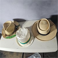 3 garden hats
