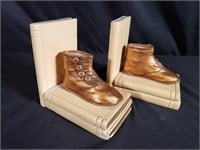 Baby Shoe Bookends