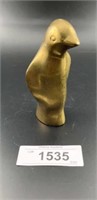 Solid Brass Figural Penguin Statue/Figurine