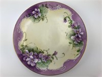 6 1/4" Handpainted Floral Plate