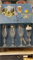 Preludio crystal wine glasses
