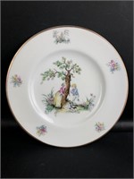 Royal Worcester Bone China Watteau 8" Plate